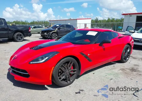 2014 Chevrolet Corvette Stingray Z51 from USA, damaged, VIN 1G1YL2D79E5130388